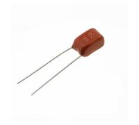 10pcs CBB Polypropylene film capacitor pitch 5mm 100V105J 105 1uF 100V 100NF 0.1UF 100V 104 100V104J AUOQKQUT(100V105 1UF)