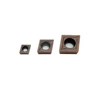 10PCS CCMT Inserti In Metallo Duro CCMT060204 CCMT060208 CCMT09T304 CCMT120404 Tornio CNC Cutter Per Acciaio Inox Utensili Per Tornio(CCMT060208 LF6018)