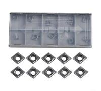 10pcs CCMT060204SM IC907 CNC Inserti per SCLCR, offrendo lunga durata e costi ridotti degli utensili