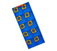 10pcs CCMT09T308 HMP Inserti in carburo per le operazioni CNC ad alto carico Migliorato Taglio e Chip Management Caratteristiche