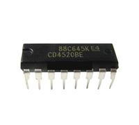 10pcs CD4518BE CD4518 CD4520BE CD4520 CD4521BE CD4521 DIP-16(CD4518BE)