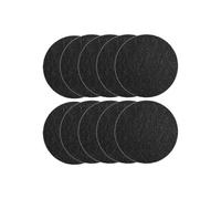 10Pcs Charcoal Filter for Compost Bucket 6.7 Inch Kitchen Activated Carbon Compost Bin Filter Replace for Countertop Bin