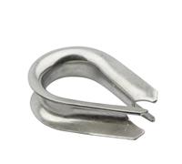 10pcs Chicken Heart Rust Prevention Steel Wire Rope Ring Per Funi