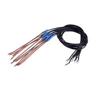 10pcs Chitarra Acustica Sella Piezo Bridge Pickup Morbida Pelle Nera Accessori per chitarra acustica