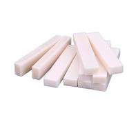 10Pcs Chitarra Bone Nut Blanks Beef Bone Strumento Musicale Chitarra Bone Nut Blanks Chitarra Dado Dado Professionale Osso Dado