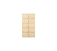 10pcs Clarinetto Bocchino Patch Sassofono Cuscini Silicone Strumenti Musicali Pad Sax Accessori 0.3 mm 0.5 mm 0.8 mm Bianco 0.3