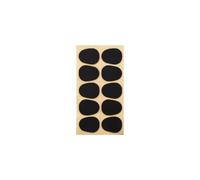 10pcs Clarinetto Bocchino Patch Strumenti Musicali Pad Nero Bianco Vantaggioso Treble/Alto/Sax Tenore Accessori Nero 0.5