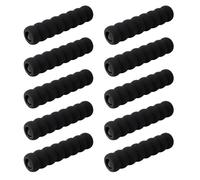 10PCS Clear Door Knob Covers Effect Resistant EVA Component Scratch Proof Door Handle Protectors Home Accessories Wall Security Guard