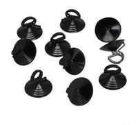 10pcs Clear Suction Cups 3.5cm Strong Hold 2kg | Strong 2kg hold, clear design, smooth per surface only, 3.5cm diameter, 10pcs pack
