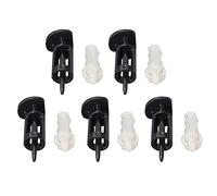 10pcs clip radiatore montaggio ventola penna disco di plastica tappo a vite per piedistallo