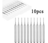 10pcs CNC 0.3cm Gambo Fresa Metallo Taglio Mulino Circuito Scheda Carburo