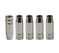 10PCS Conico Gas Ugello Scudo Tazze per MIG Per Saldatura MAG Per Torcia 15AK Sostituzione Metallo Saldatura Ugello Set per Uso Professionale