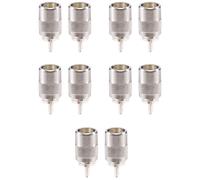 10pcs Connettore UHF PL259 Plug Solder RG8 RG213 LMR400 7D-
