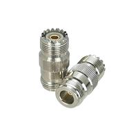 10Pcs Connettore UHF PL259 SO239 A N Spina maschio amp;Convertitore adattatore RF diritto jack femmina coassiale(Type 2-10pcs)