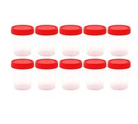 10pcs Contenitore Sterile Specimen Contenitori Campione Bottiglia di Campione Ospedale Collezione di Urina 60ml Bottiglia di Esempio 60