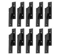 10pcs Cucina Prins Clip Goccia Gancio Su Prins Elementi di Fissaggio Mobili Consiglio Connettore Fisso Per Armadio Da Cucina