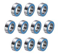 10Pcs Cuscinetti MR106-2RS, 6x10x3mm per Chrome Steel P5 Doppia Tenuta