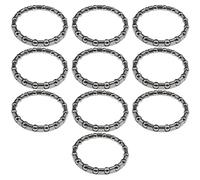 10pcs Cuscinetto a Sfera della Bicicletta 1 1/8 Ciclismo Auricolare Cuscinetto con 16 Sfere Sterzo Cuscinetti per MTB Bici Da Strada Pedivella Staffa Inferiore Parti di Ricambio