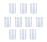10pcs da 500 ml di plastica trasparente barattolo cucina sigillato snack