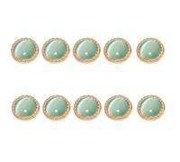 10Pcs Decorative Metal Buttons Decorative Clothing Button Fasteners for Handmade Garments Jackets Dress Coat Sewing Garment Buttons