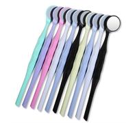 10pcs Dentista Mouth Mirrors Single Sided Reflector Oral Mirror Tooth Whitening