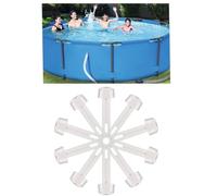 10PCS di Joint Pins,Perni di Giunzione per Piscina Parti di Ricambio Piscine Intex Perni Telaio della Piscina Perni in Plastica per La Maggior Parte delle Piscine con Struttura in Metallo Rettangolare