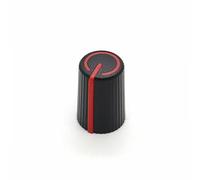 10pcs Diametro Del Tappo A Manopola Di Plastica 11,5mm Di Altezza 17mm Manopola Encoder Potenziometro 270 Gradi D Foro Interno 6 Mm,Red