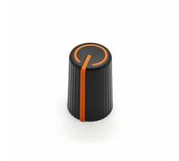 10pcs Diametro Del Tappo A Manopola Di Plastica 11,5mm Di Altezza 17mm Manopola Encoder Potenziometro 270 Gradi D Foro Interno 6 Mm,Orange