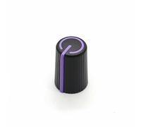 10pcs Diametro Del Tappo A Manopola Di Plastica 11,5mm Di Altezza 17mm Manopola Encoder Potenziometro 270 Gradi D Foro Interno 6 Mm,Purple