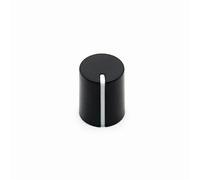 10pcs Diametro Del Tappo A Manopola Di Plastica Diametro 11mm Altezza 13,5mm Potenziometro Manopola Da 180 Gradi D Foro Interno 6 Mm,White