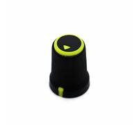 10pcs Diametro Del Tappo A Manopola Di Plastica Diametro 12mm Di Altezza 17mm Knober Encoder 270 Gradi D Foro Interno 6 Mm,Yellow