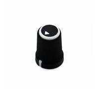 10pcs Diametro Del Tappo A Manopola Di Plastica Diametro 12mm Di Altezza 17mm Knober Encoder 270 Gradi D Foro Interno 6 Mm,White