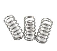 10pcs Diametro filo 1.2mm Diametro esterno 13/14/15/16mm Lunghezza 20-50mm Acciaio inossidabile Molla di compressione Molla di ritorno Acciaio(20mm,14mm)
