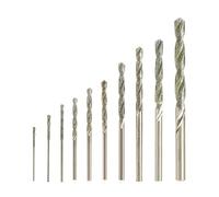 10PCS Diamond Coated HSS Twist Drill Bit Drill Bit For Tile Stone Marble Brick Hole Drilling