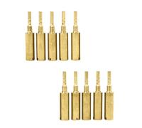 10pcs Dimensione del kit a getto lento per getto di carburatore moto 30 32 35 38 40 42 45 48 50 55 Compatibile con N424 22 getti di sostituzione del carburatore per carboidrati per biciclette