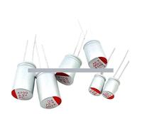 10PCS DIP Solid Electrolytic Capacitor Low 10V470UF 6X8MM XHAJCSJWGD