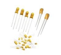 10pcs DIP Tantalum Capacitor 6.3V 16V 20V 25V 35V 50V 0.1UF 0.22UF 0.33UF 0.47UF 1UF 2.2UF 4.7UF 10UF 15UF 22UF 47UF 100UF 220UF AUOQKQUT(6.3V,0.47 UF)