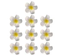 10Pcs Donne Fiore Hawaiano Clip Dei Capelli di Modo Plumeria Schiuma Fiore Forcine Per Capelli Accessori Per La Spiaggia di Festa