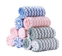 10Pcs Doppio Strato Assorbente In Microfibra Cucina Strofinaccio Anti-Grasso Stracci Per La Tavola Pulire Panno Panno Per La Pulizia Della Casa-Uno strofinaccio 15X25cm,1pcs