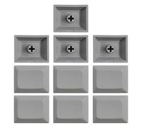 10PCS DSA Profilo 1.25U Nessun PBT inciso Keycap vuoto per tastiera meccanica