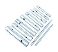 10pcs Dual-Ended Spanner Socket Idraulico Tap D-Dado Set Presa estesa