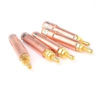 10PCS E-cu Stud Chuck M3 M4 M5 M6 M8 M10 for saldatrice torcia saldatore pistola materiali di consumo Stud Collect(M4)