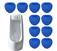 10PCS Eco Friendly - Filter Urinal Mat | Natural Air Freshener Pad with Robust & Vivid Finish Matte Texture for Restrooms, Home and Professional Hotel Toilet Safe Bathroom Activity