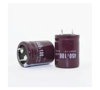10PCS ELECTROL CAPACITOR 450V100uF 100uf 450V 25 * 30MM 105C EKFBQBGW