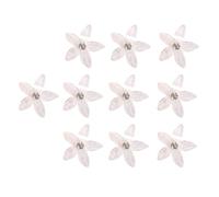 10Pcs Elegante Piccolo Floreale Lega di Metallo Forcine Per Le Donne Ragazze Evento Nuziale Styling quotidiano Fiore Clip di Capelli Hairpiece Piccolo Clip di Capelli
