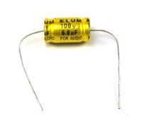 10pcs Elum Bi-Polar Assiale Audio Condensatori 6.8uF 100v, NP Bp, 10mm X 18mm