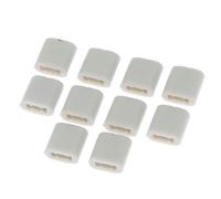 10pcs Equalizer Potenziometro Tappo Fader/Foro 4mm Grigio/Plastica Manico Dritti Potenti Tappo Per Manopola Fader