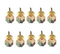 10Pcs Ergonomico Gioielli Caso Tira Squisita Scatola di Latta Maniglia Decorativa Raccordi Mobili per Cassetto Porta Scatola di Gioielli Installazione Rapida Maniglia