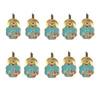 10Pcs Ergonomico Gioielli Caso Tira Squisita Scatola di Latta Maniglia Decorativa Raccordi Mobili per Cassetto Porta Scatola di Gioielli Installazione Rapida Maniglia