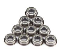 10pcs F686ZZ Mini metallo acciaio doppia schermatura flangia cuscinetto a sfera 6 * 13 * 5mm